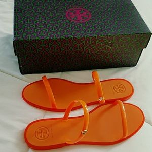 Tory Burch Two Band Jelly Sandals